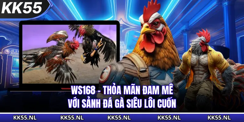 WS168 - Thỏa Mãn Đam Mê Với Sảnh Đá Gà Siêu Lôi Cuốn